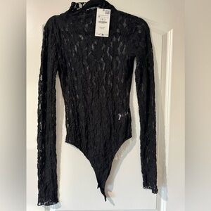ZARA lace bodysuit